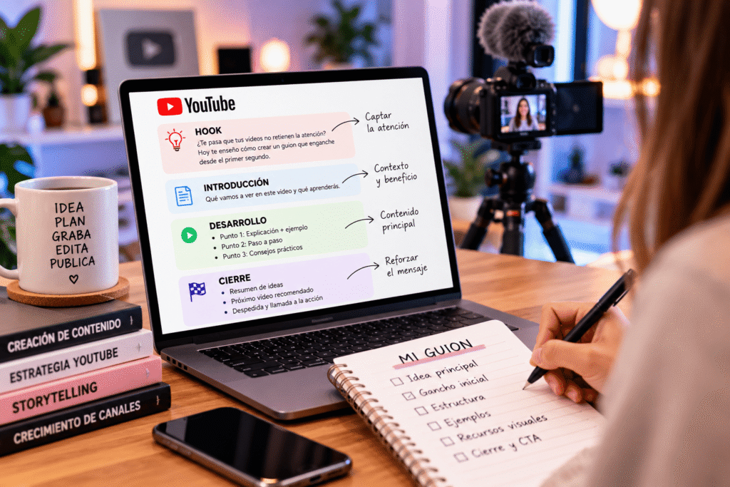 Cómo hacer un guion para YouTube